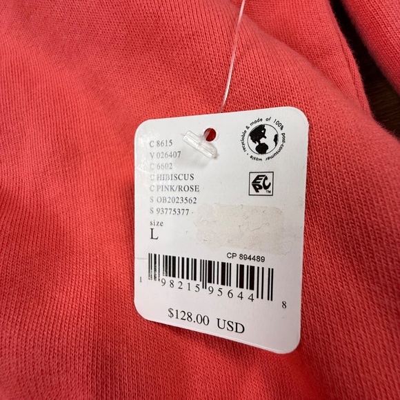 FP Movement by Free People Away We Go Half Zip Pink/Iridescent, Sz L NWT - Picture 10 of 16